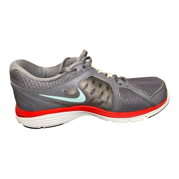 Nike Dual Fusion  Women's Gray and Red Running Shoes size 7.5 - Picture 9 of 12